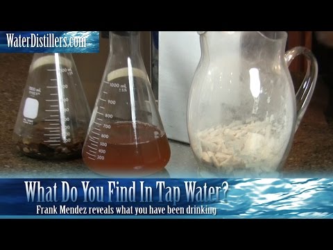 What Contaminants Are In Tap Water? Frank Mendez from WaterDistillers.com talks about Tap Water