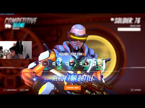 JAKE SOLDIER 76 + EMONGG DVA + S9MM ECHO! OVERWATCH 2 SEASON 5 TOP 500