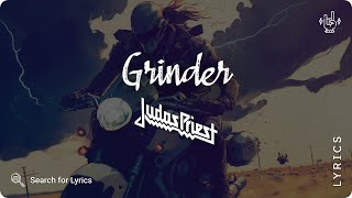 Judas Priest - Grinder (Lyrics video for Desktop)