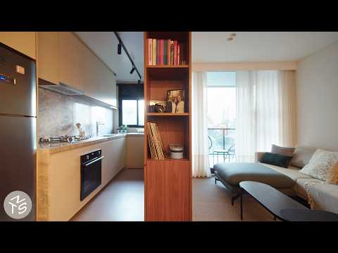 NEVER TOO SMALL: Brazilian Architect’s Storage Efficient Apartment, Curitiba 55sqm/592sqft