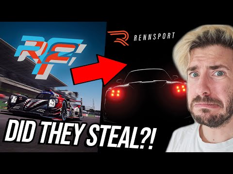SIM RACING DRAMA | Did Rennsport STEAL From rFactor 2? - My First Impressions