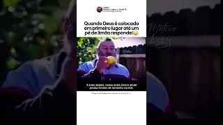Quando ele mostrou o limão nem acreditei!😱