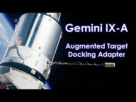 GEMINI 9A - ATDA Station Keeping  [stabilized, HD source] (1966/06/03)