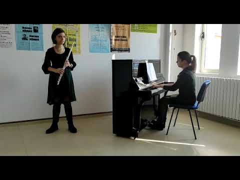 Sara-Cristiana Andronic ~ Vasile Jianu- Studiul nr. 4 ~ ~Bach- Sonata no. 2 p. I-II ~