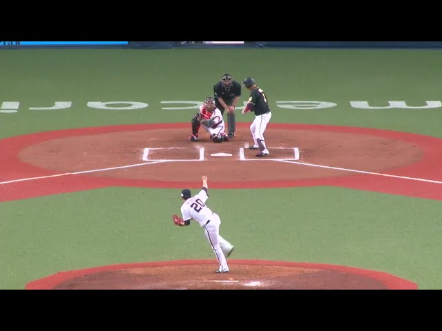 【7回表】バファローズ・近藤 ストレートで2つの三振を奪う!! 2019/3/24 B-T