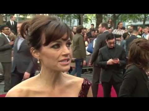 San Andreas World Premiere - Carla Gugino Interview