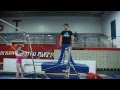 Midwest Training Artistic Gymnastics Bars Training With Coach Sasha