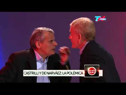 Discusión entre Castrilli y De Narváez