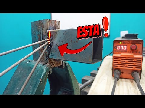 The Easiest Technique for Welding Thin Profiles Vertically with an Electrode