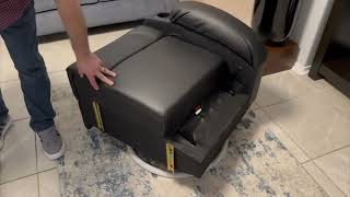 ๐ช Massage Rocker Recliner | Heated, 360ยฐ Swivel Comfort