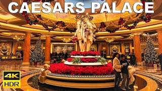 Caesars Palace Las Vegas Walk | December 2023