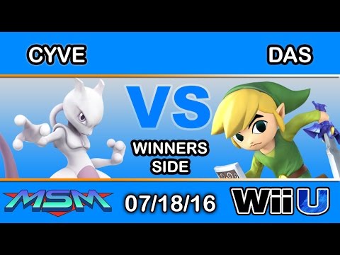 MSM 58 - CYVE (Mewtwo) Vs. FD | Das (Toon Link) Winners Side - Smash Wii U