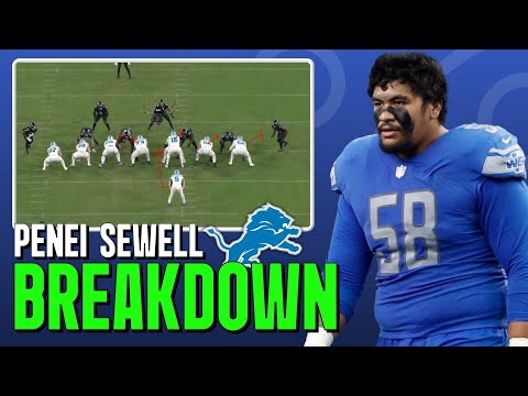 How Penei Sewell Had the Best Game From an NFL Offensive Lineman EVER | PFF
