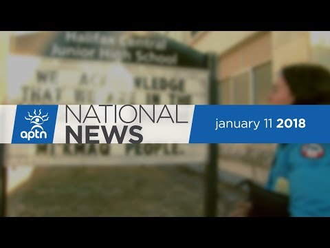 APTN National News January 11, 2018 – Mi'Kmaq Unceded, Bear Quota, Six Nations Artist