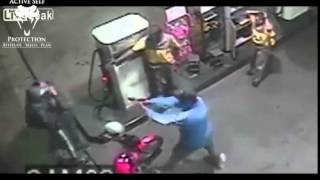 This is why you don't draw on a drawn gun!