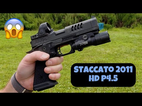 My FAVORITE GUN Yet! | Staccato 2011 HD P4.5 | Range Rambles
