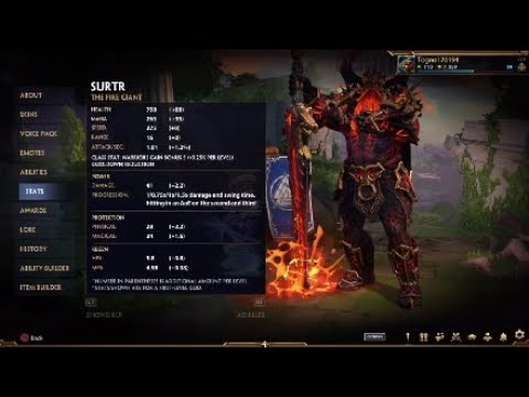 SMITE Tutorial ITA : Surtr, the fire giant