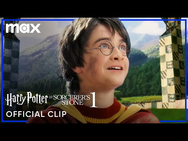 Harry “Catches” the Golden Snitch