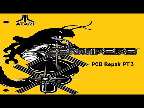 1980 Atari Centipede Arcade PCB Repair Part 3  12.30.20