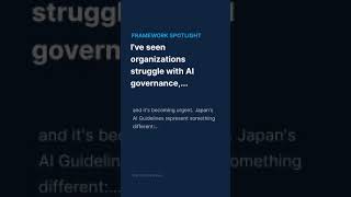 I've seen organizations struggle with AI governance,... | The Art of Service #Shorts