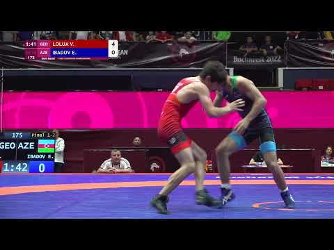 GOLD GR - 48 kg: V. LOLUA (GEO) v. E. IBADOV (AZE)