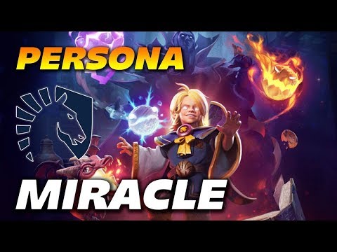 MIRACLE [INVOKER PERSONA] Immortal Pro Gameplay - Dota 2