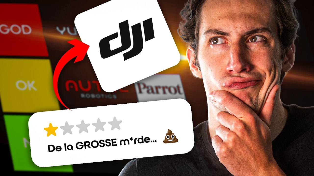 Quelle est la PIRE marque de drone en 2025 ? (Tierlist)