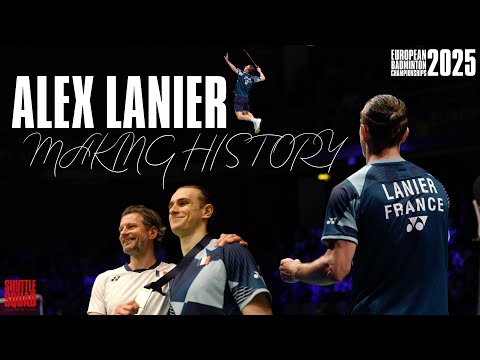 Alex Lanier - The Youngest European Champion in Badminton History (EC25 VLOG)