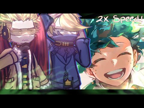 Pro-Hero React to Izuku Midoriya🥦[] ⚠️2× Speed⚠️ [] Part 2/?