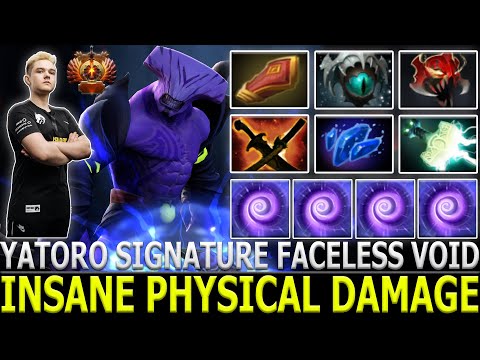 YATORO | Signature Faceless Void | Insane Physical Damage | Dota 2 | Pro Gameplay | Highlights
