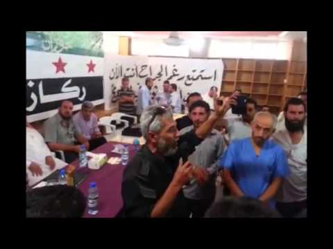 برومو يعرض صوراً ولقطات للمقدم ياسر العبود أبو عمار قائد لواء فلوجة حوران