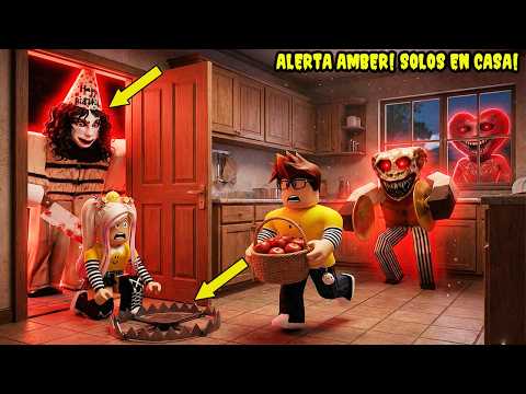 SOLOS EN CASA ALERTA AMBER! SOBREVIVE CADA NOCHE DE LOS ACHECHINOS! 😲🔪🔪