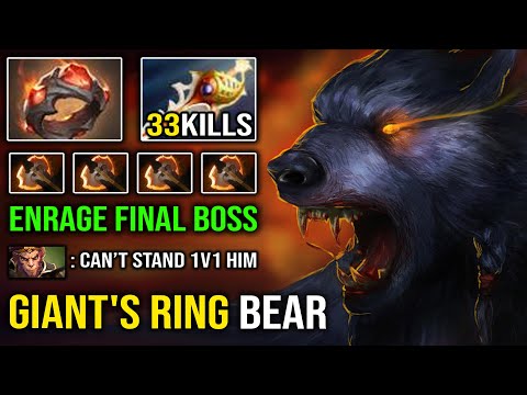 FINAL BOSS IS HERE!! Crazy Big Giant's Ring + Rapier Ursa Infinite Enrage Destroy ALL DotA 2