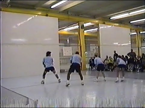 APA Paddleball Mixed Doubles Finals Gregg Sgarlata & Lisa Michaelessi - Rob Sostre & Kathy Guinan