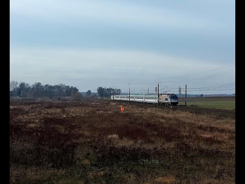 NIGHTJET 456 oraz EC 57 WAWEL w dwóch ujęciach