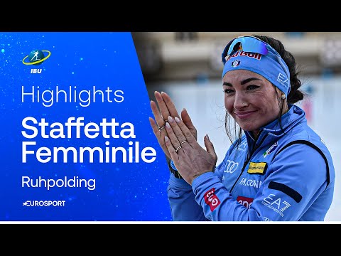 ITALIA show! Il quartetto azzurro 2° dietro la Norvegia nella staffetta a Ruhpolding I HIGHLIGHTS