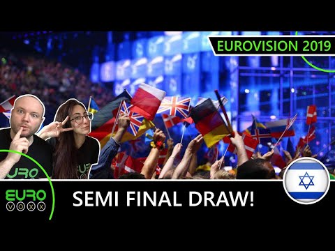 EUROVISION 2019 SEMI FINAL DRAW (LIVE REACTION)