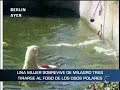 Mujer casi es devorada por osos polares