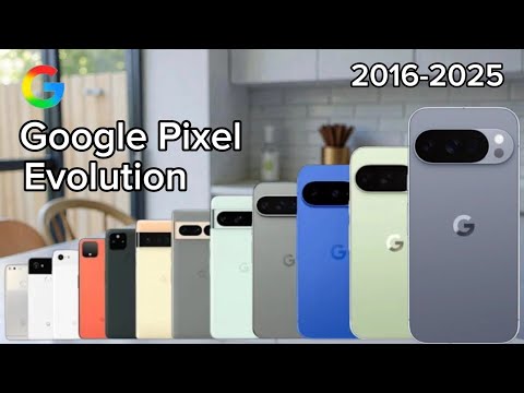 Google Pixel Evolution 