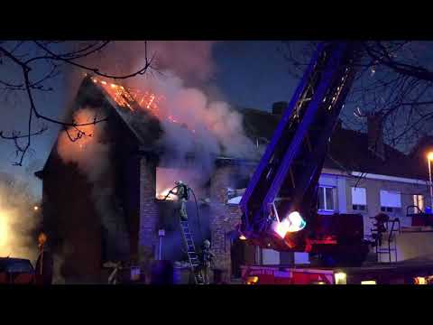 Zware brand in Brugge