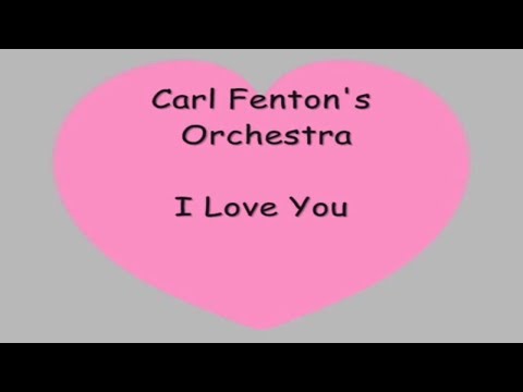 Roaring 1920s Music - Carl Fenton's Orchestra - I Love You @Pax41