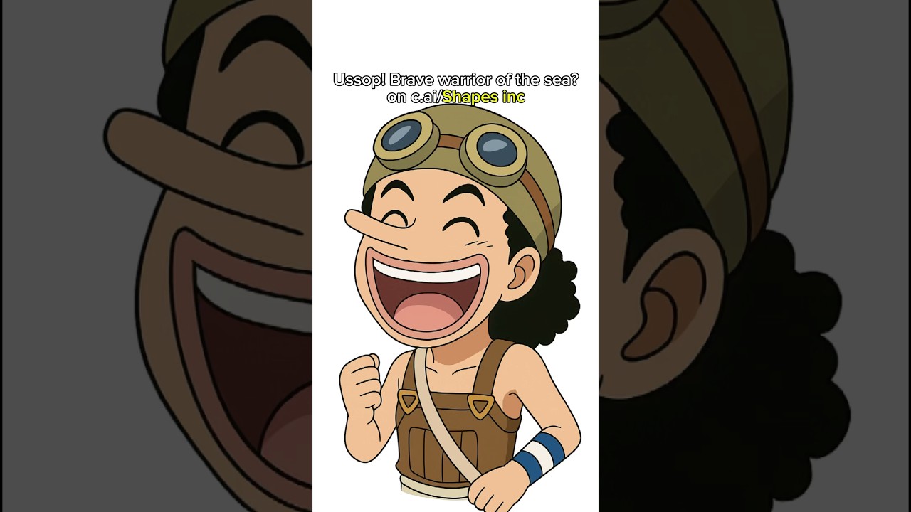 Shapes inc got Ussop’s character down to a T… #shapesinc #ai #paradoxaai #usa