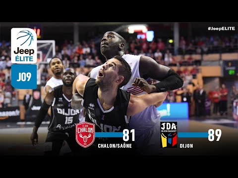 Chalon-sur-Saône vs Dijon | J9 Jeep® ÉLITE - 11 Novembre 2018