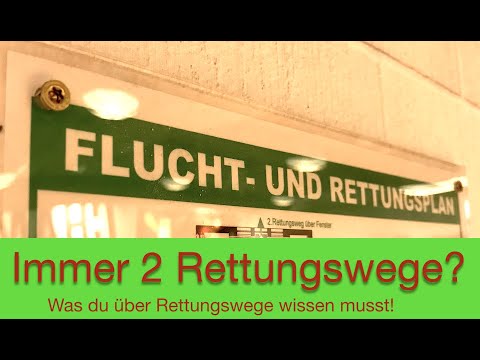 Fire protection: Is one escape and rescue route sufficient? § 33 MBO