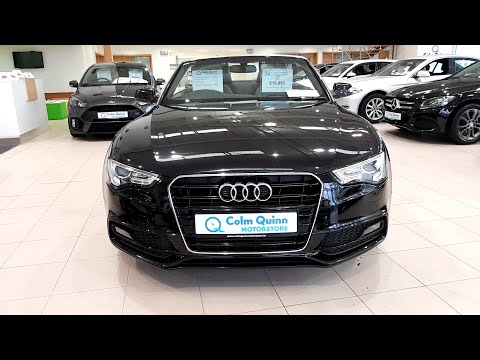 12G4155 - 2012 Audi A5 CABRIOLET 2.0 TDI S LINE 177PS 2DR AUTO,   24 Months...