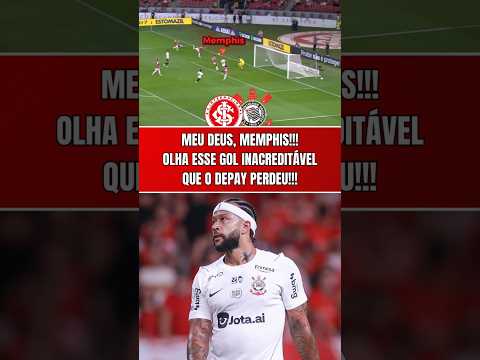 NÃÃÃÃÃO, MEMPHIS DEPAY!!! OLHA ESSE GOL INACREDITÁVEL QUE O ASTRO PERDEU EM INTER 2 X 1 CORINTHIANS!