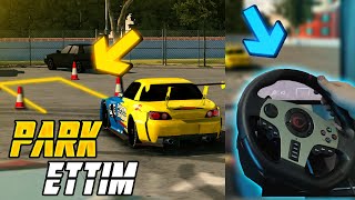 DİREKSİYON SETİYLE ARABALARI PARK ETTİM !! *Çok Zor* Car Parking Multiplayer
