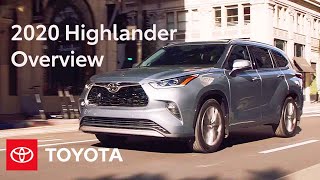 Video 5 of Product Toyota Highlander 4 (XU70) Crossover (2020)