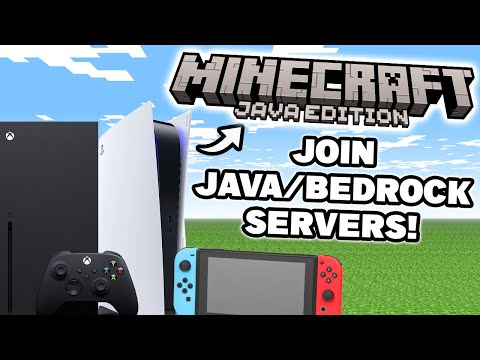Smitty058 - How to Join Java/Bedrock Minecraft Servers on Bedrock Consoles! Xbox, Playstation & Switch! EASY