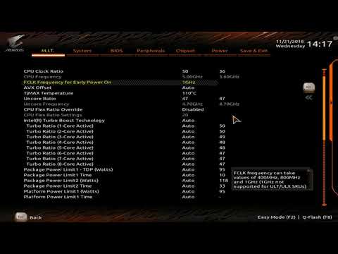 GIGABYTE Z390 Overclocking Guide